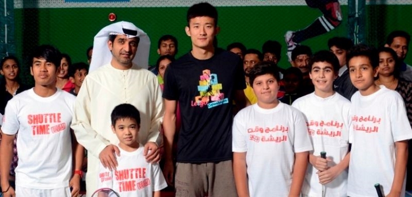 Chen Long Catches Fast Shuttle to Dubai