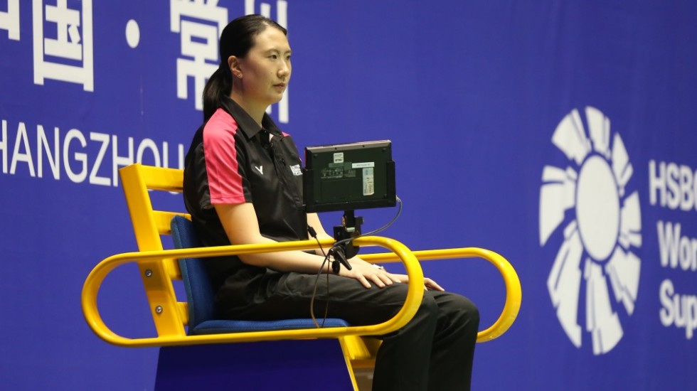 Lu Lan Warms Up to Umpiring Role