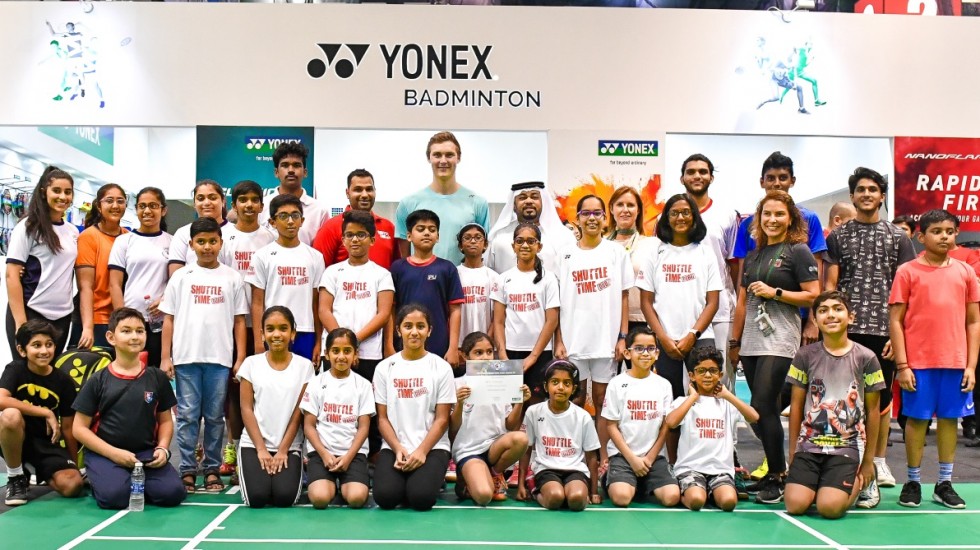 Axelsen Joins Shuttle Time Dubai’s Fifth Anniversary Celebrations